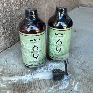 2 Wen by Chaz Dean Six Thirteen Ultra Nourishing Cleansing Treatment Bottles